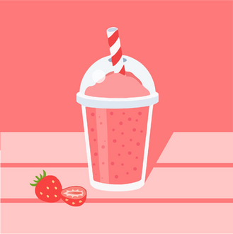 Smoothie with Syrup