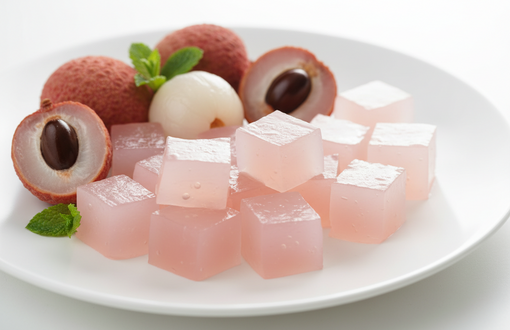 Lychee Jelly for Bubble Tea