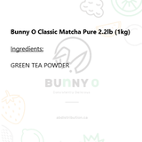 BUNNY O Classic Matcha Pure
