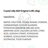 Crystal Jelly Ball Original (White Pearls)