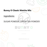 BUNNY O Classic Matcha Mix