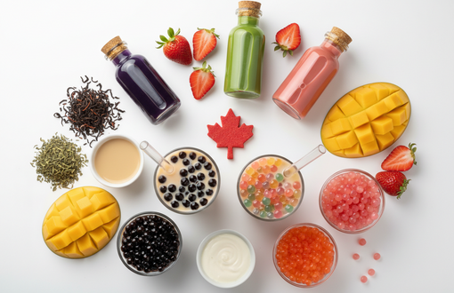 Bubble Tea Product Guide Canada: Ingredients, Toppings, Syrups and Supplies