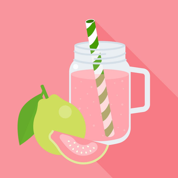 Popping Red Guava Sangria