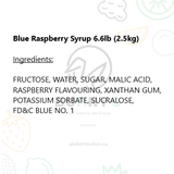 Blue Raspberry Syrup