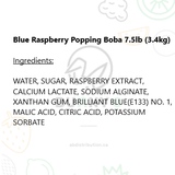 Blue Raspberry Popping