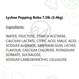 Lychee Popping