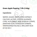 Green Apple Popping