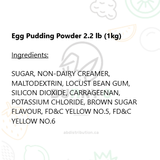 BUNNY O Classic Egg Pudding Powder