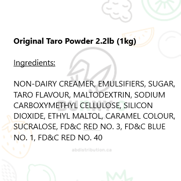 Original Taro Powder