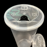 Cap Lid HY90 Clear with Stopper - 90mm
